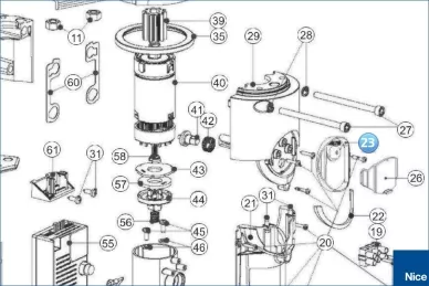Base WALKY (PPD1710R01.4540)