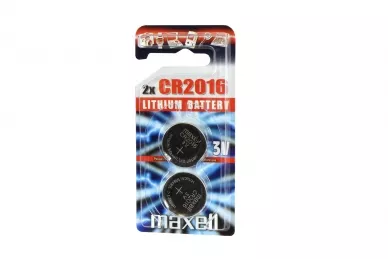 Batteria al litio 3V CR2016 Maxell (2 pz)
