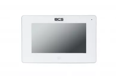 BCS-MON7300W-S Monitor videocitofonico IP BCS, bianco