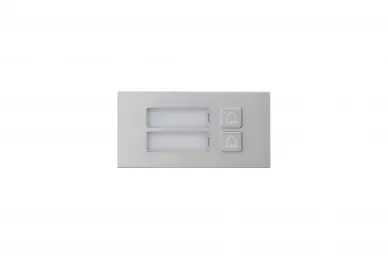 BCS-PAN-P2-N Modulo slave con 2 pulsanti di chiamata