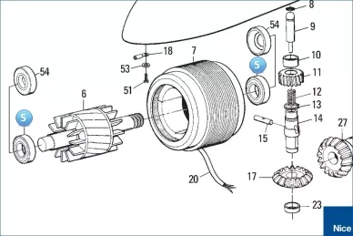 Bearing 61903ZZ PLUTO/SOON (PMCU103.4630)