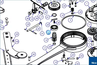 Bearing HYKE, Big Metro (PMCU6006RS.4630)