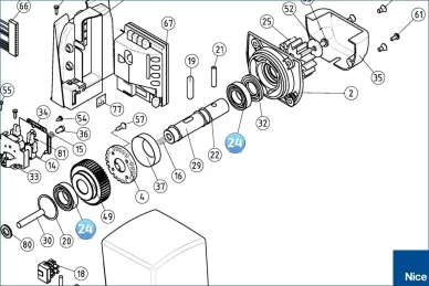 Bearing MO/WIN//RO/ROX600 (PMCU3.4630)