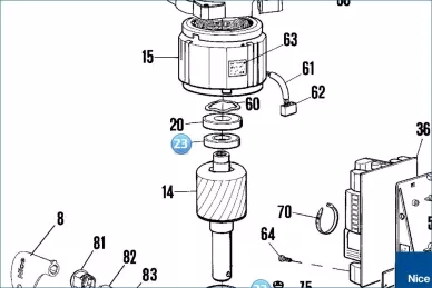 Bearing ROBO500 (PMCU102.4630)
