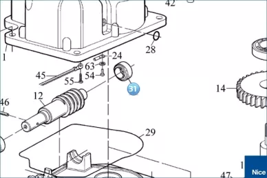 Bearing WIL (PMCU11.4630)