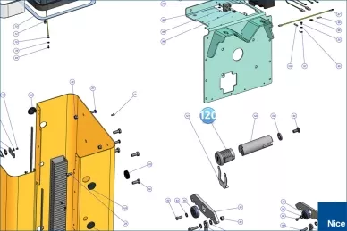 Bębenek z kluczykiem (kod 7102) do wysprzęglania (CM-N2.1630)