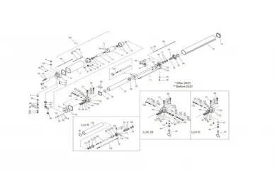 BFT 2600625 LUX Kit de réparation du piston