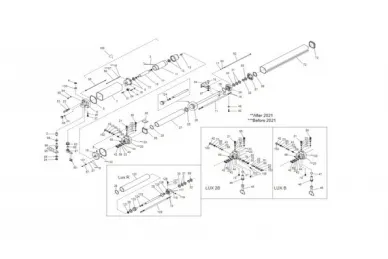 BFT 2600734 LUX BT 2B Zestaw naprawczy dystrybutora oleju