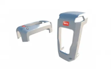 BFT 2600847 Jeu de couvercles anti-vandalisme en aluminium pour photocellules DESME/THEA