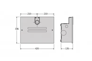 BFT 2600860 Opérateur souterrain pour portails battants ELI 250 N