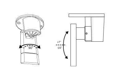 Bosch B338 Universal-Deckenhalterung
