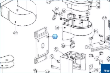 Bracket WALKY (PMD1797.4610)