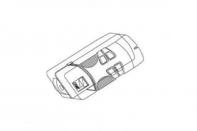 Came 119PLR034 Obudowa (kremowa) Home CZ20S do napędów HG600 / HG1000