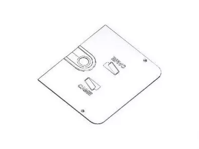 CAME 119RIA009 Foundation box cover Frog-cfn