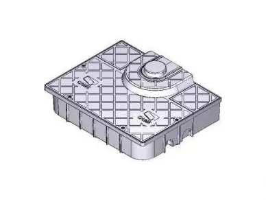 CAME 119RIA068 Foundation box and cover - frog-j