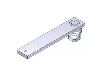 CAME 119RIA075 Gate fixing bracket Frog-j