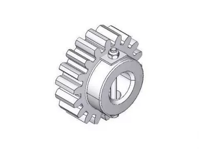 CAME 119RIBK002 Bk bks m=4 z=18 pinion