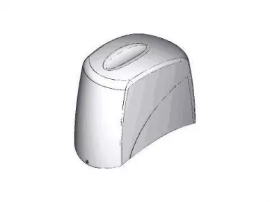 CAME 119RIBX039 Gearmotor cover - bx-243