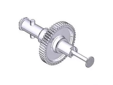 CAME 119RIBX048 Slow shaft - bx-243