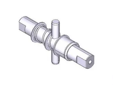 CAME 119RICX007 Winch shaft - c001/c010
