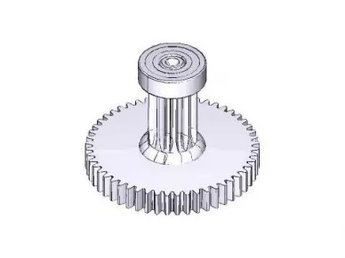 CAME 119RID089 Second reduction shaft - ferni