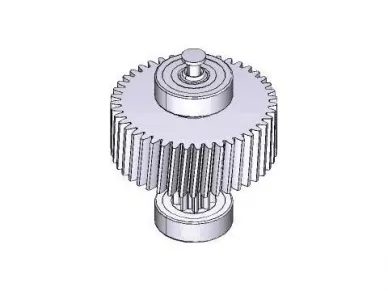 CAME 119RID090 First reduction shaft and crown - f1024