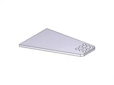 CAME 119RID303 Back bracket - ax5024 ax71230