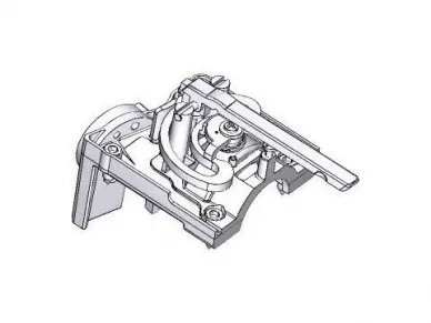 CAME 119RID429 Opp-axl reducer half-shell