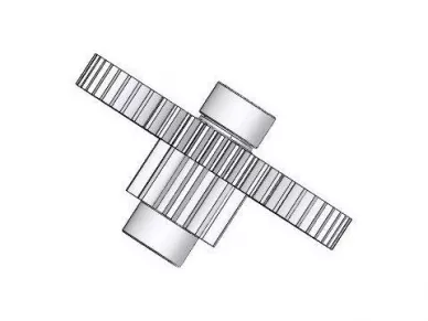 CAME 119RID443 Secondary shaft Opb-ftx-ftl