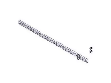 CAME 119RIE024 Ver track fixing brackets