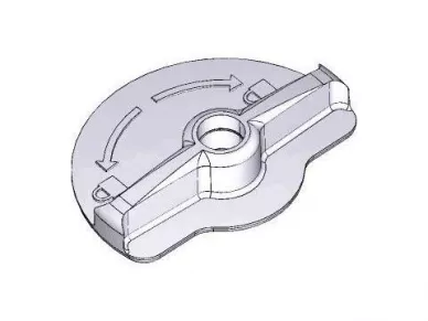 CAME 119RIE052 Release lever Emega-em40