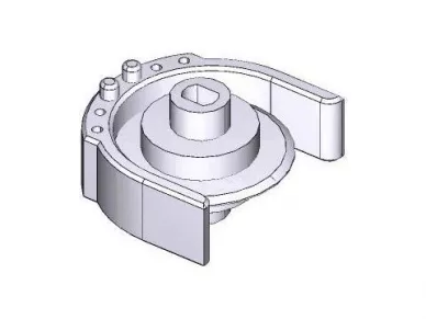 CAME 119RIE124 Ver belt track pulley