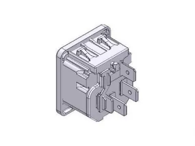 CAME 119RIE127 Socket with fuse holder V600 v700