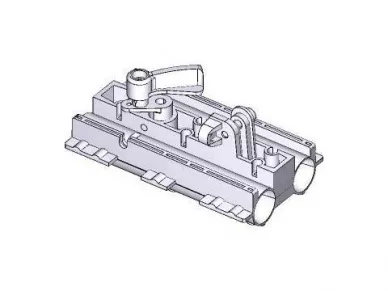 CAME 119RIE147 Ver sliding shoe track