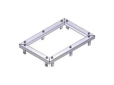 CAME 119RIG104 Barrier anchoring plate - g12000