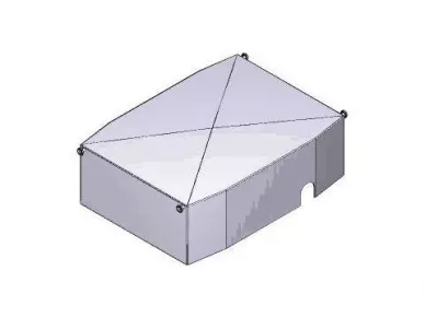 CAME 119RIG110 Cabinet cover - g12000