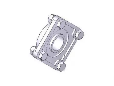 CAME 119RIG117 Bar shaft support flange - g12000