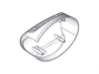 CAME 119RIG166 G03750 g03752 boom-latching cover