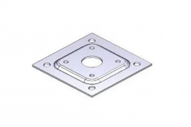 CAME 119RIR079 DOC-LN mounting base