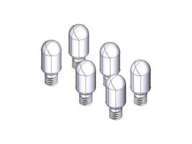 CAME 119RIR095 Gard 24v bulbs g0460 6pcs