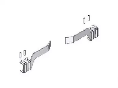CAME 119RIY038 Bx bk bxv pair of limit switch tabs