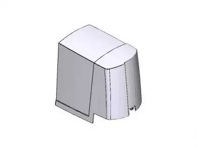 CAME 88001-0074 Gearmotor cover Opb001 ral 7024