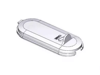 CAME 88001-0081 Lock cap Opp001 ral 7024