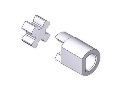 CAME 88001-0153 Ati series motor transm. coupling 3pcs