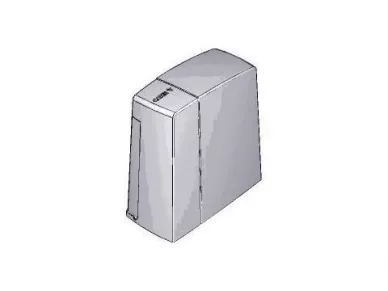 CAME 88001-0166 Bxv alto dark grey cover ral 7024