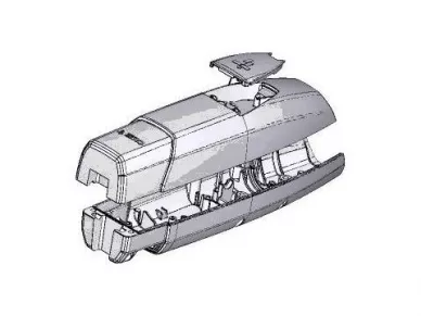 CAME 88001-0225 Ats30-50 rear cast unit