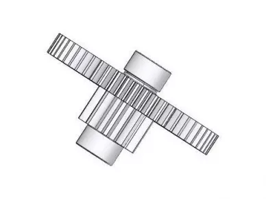 CAME 88001-0310 Albero secondario ftx v