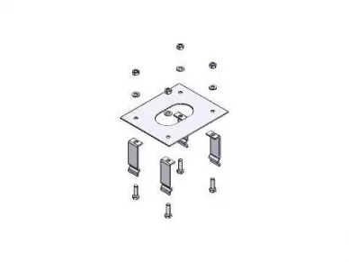 CAME 88003-0045 Barrier clamping base gpx40