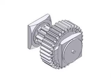 CAME 88003-0061 Slow shaft 32 teeth bronze