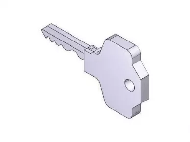 CAME 88003-0090 Pair of gpt40 encryption keys 7233